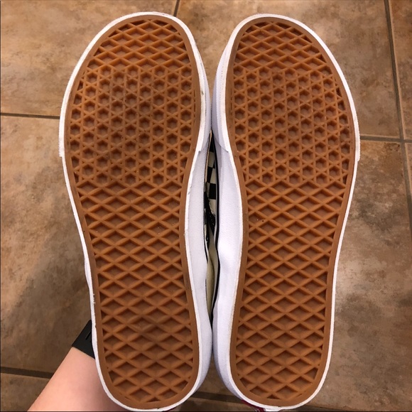 Vans Classic Slip On Checkered Sneakers Size 9.5 - Picture 4 of 4